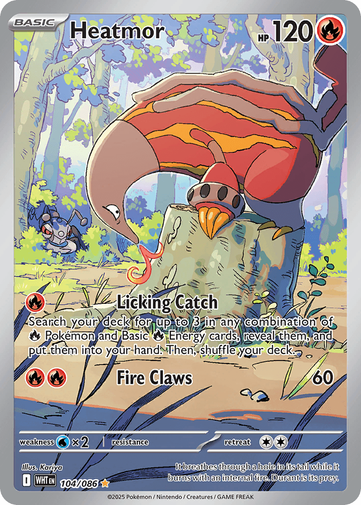 Heatmor White Flare card