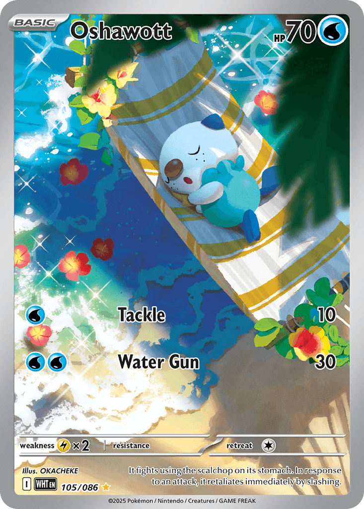 Oshawott 寶可夢 card