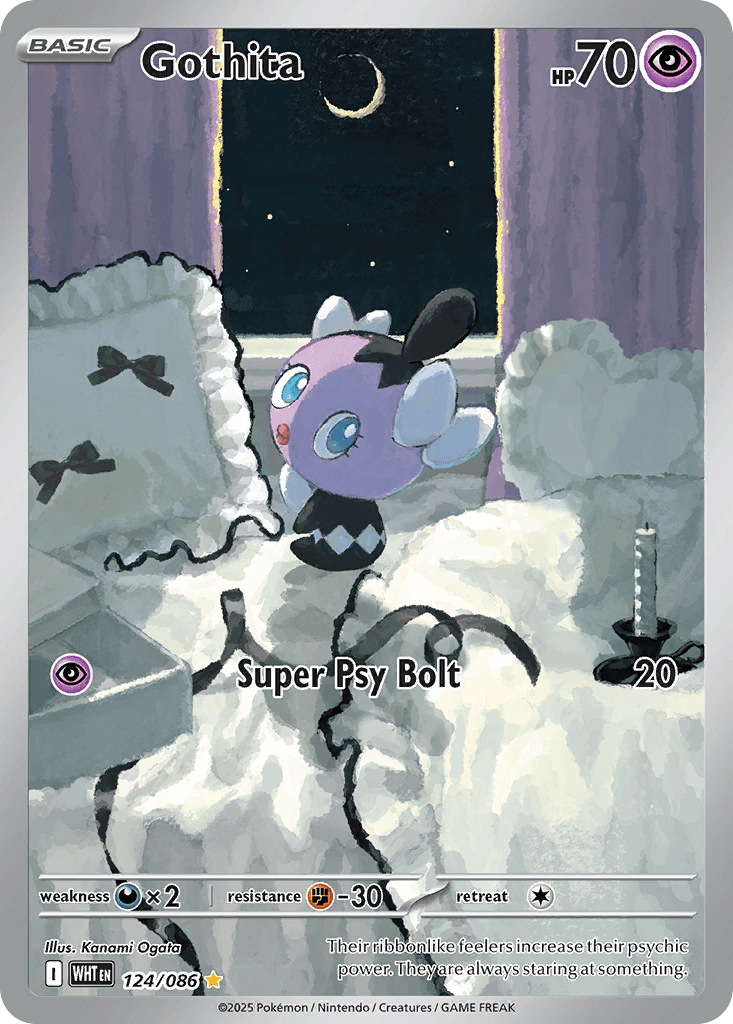 Gothita White Flare card