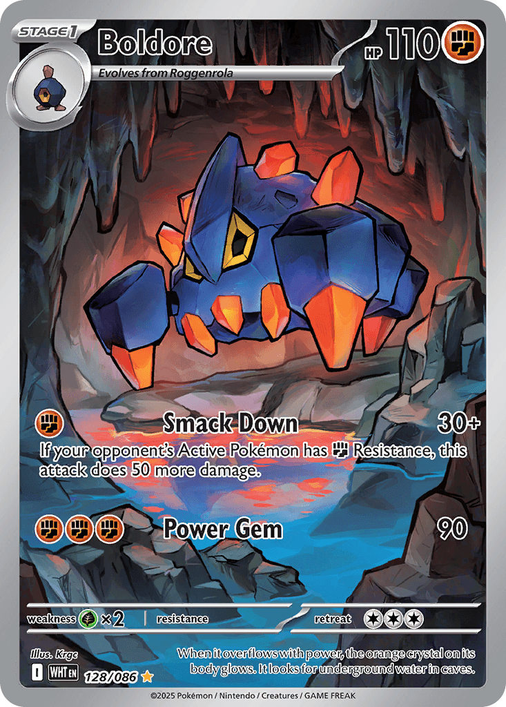 Boldore 寶可夢 card