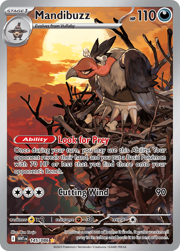 Mandibuzz 寶可夢 card