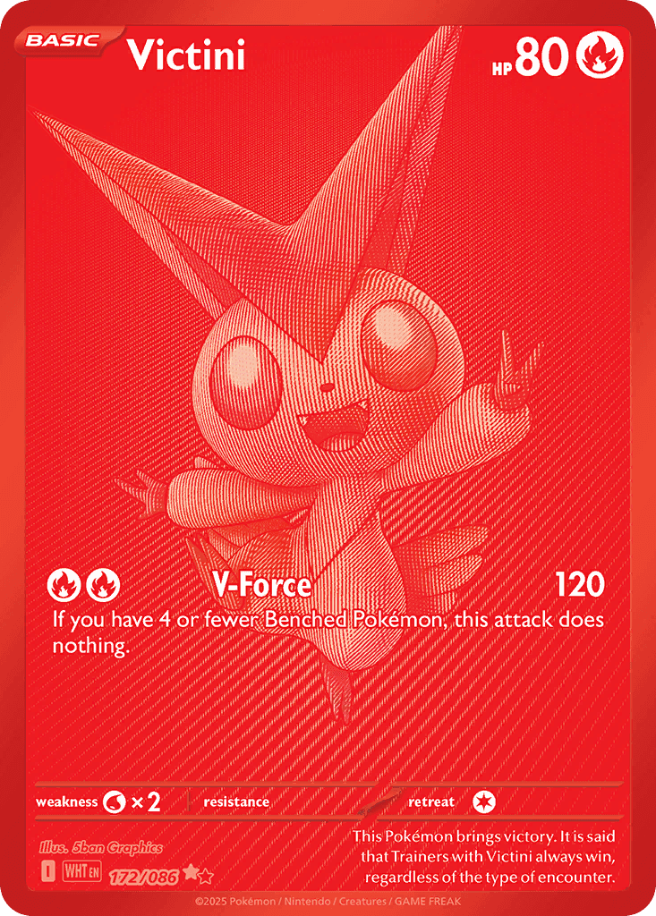 Victini 寶可夢 card