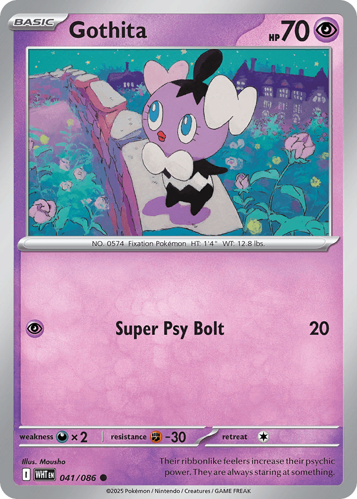 Gothita White Flare card