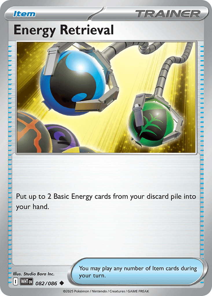 Energy Retrieval 寶可夢 card