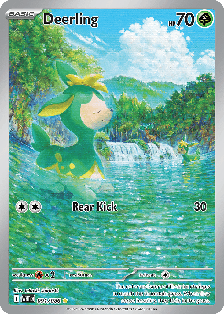Deerling 寶可夢 card