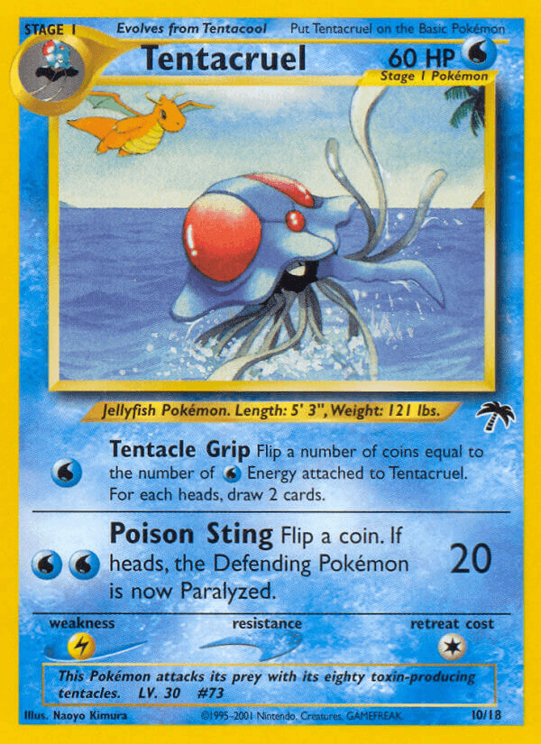 Tentacruel Southern Islands card