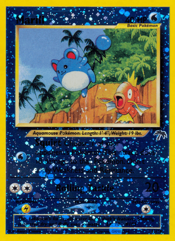 Marill Southern Islands card