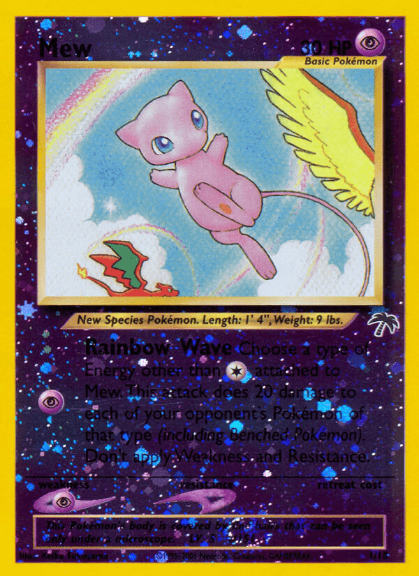 Mew Southern Islands card