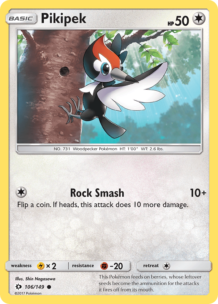 Pikipek Sun & Moon card