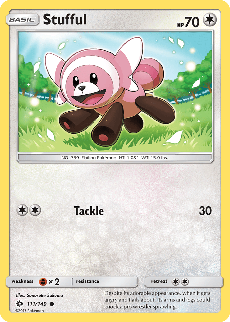 Stufful Sun & Moon card