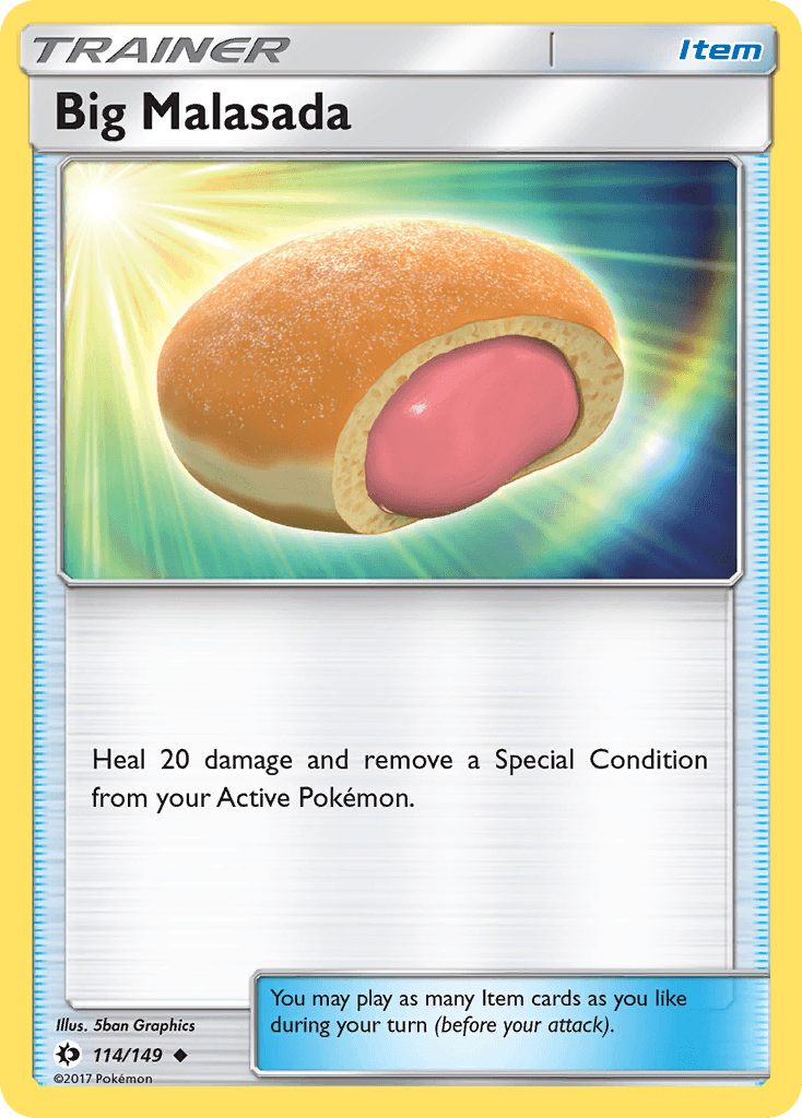 Big Malasada Sun & Moon card