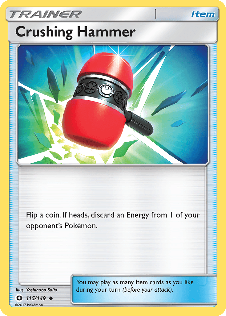 Crushing Hammer Sun & Moon card