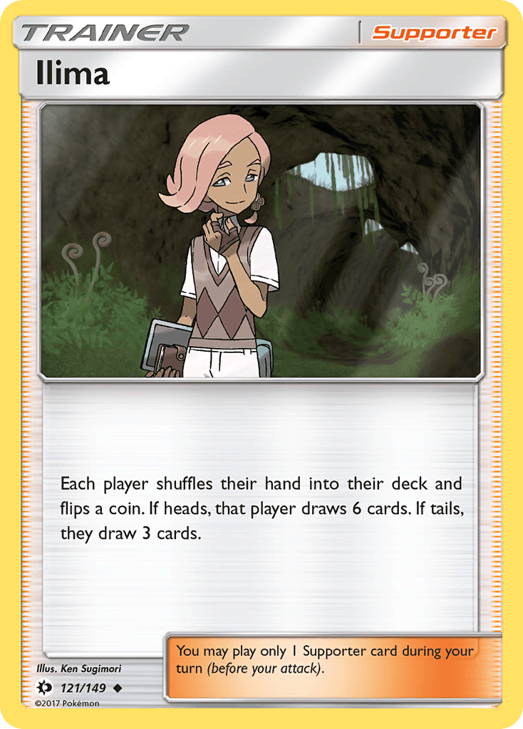 Ilima Sun & Moon card