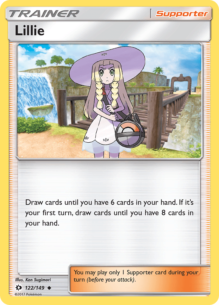 Lillie Sun & Moon card