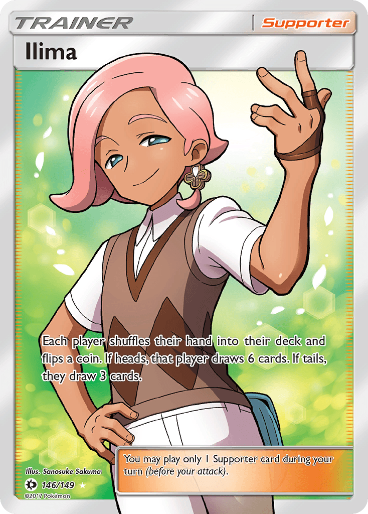 Ilima Sun & Moon card