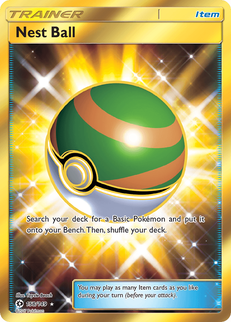 Nest Ball Sun & Moon card