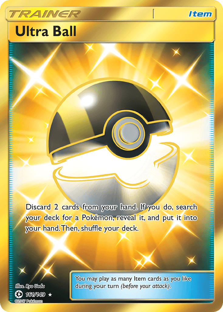 Ultra Ball Sun & Moon card