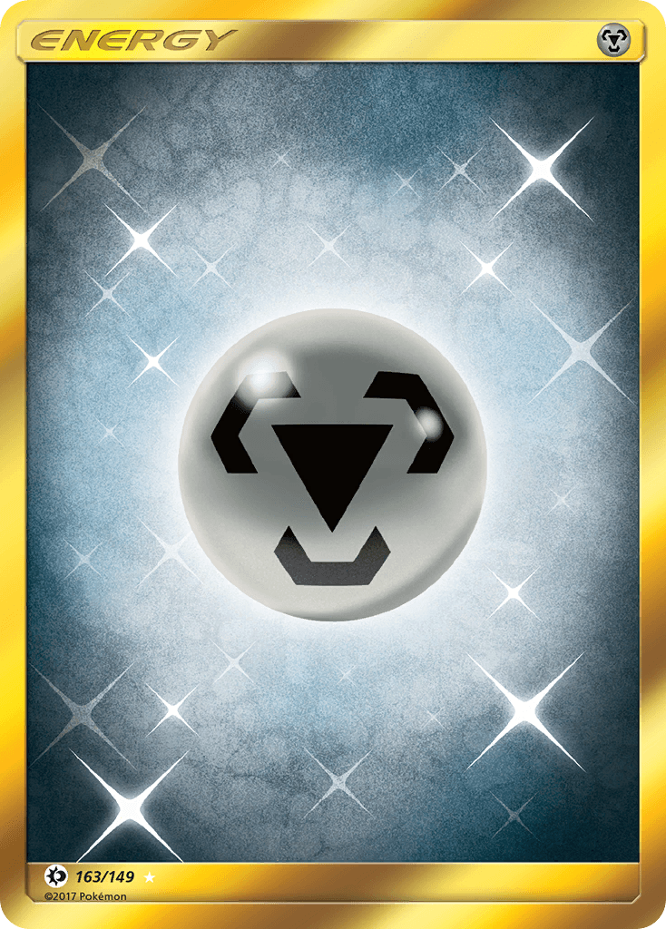 Metal Energy Sun & Moon card