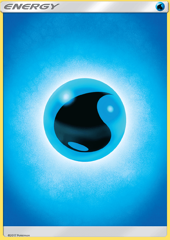 Water Energy Sun & Moon card