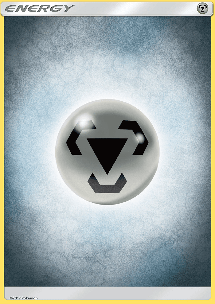 Metal Energy Sun & Moon card