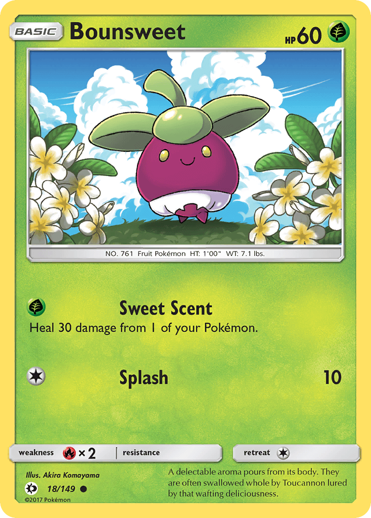Bounsweet Sun & Moon card
