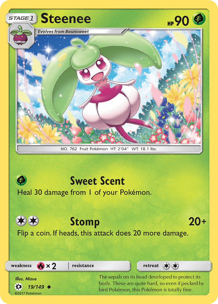 Steenee Sun & Moon card