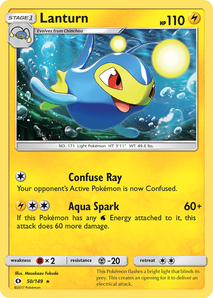 Lanturn Sun & Moon card