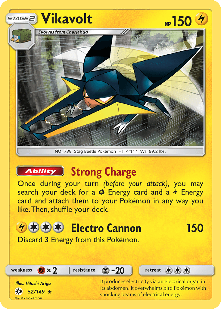 Vikavolt Sun & Moon card