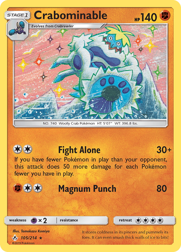 Crabominable Unbroken Bonds card