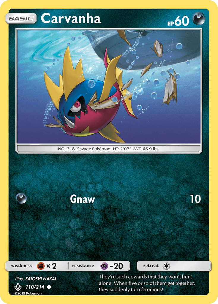 Carvanha Unbroken Bonds card