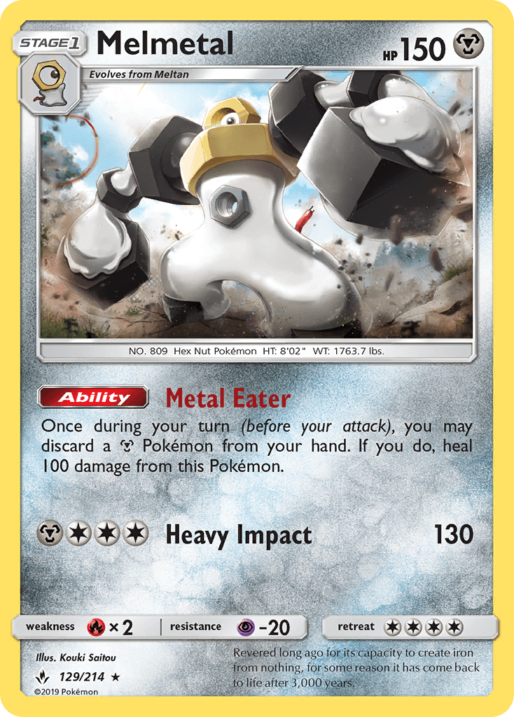 Melmetal Unbroken Bonds card