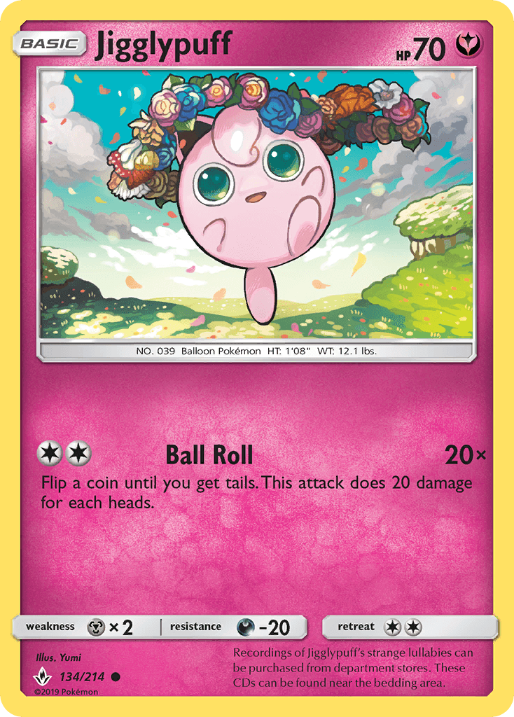 Jigglypuff Unbroken Bonds card