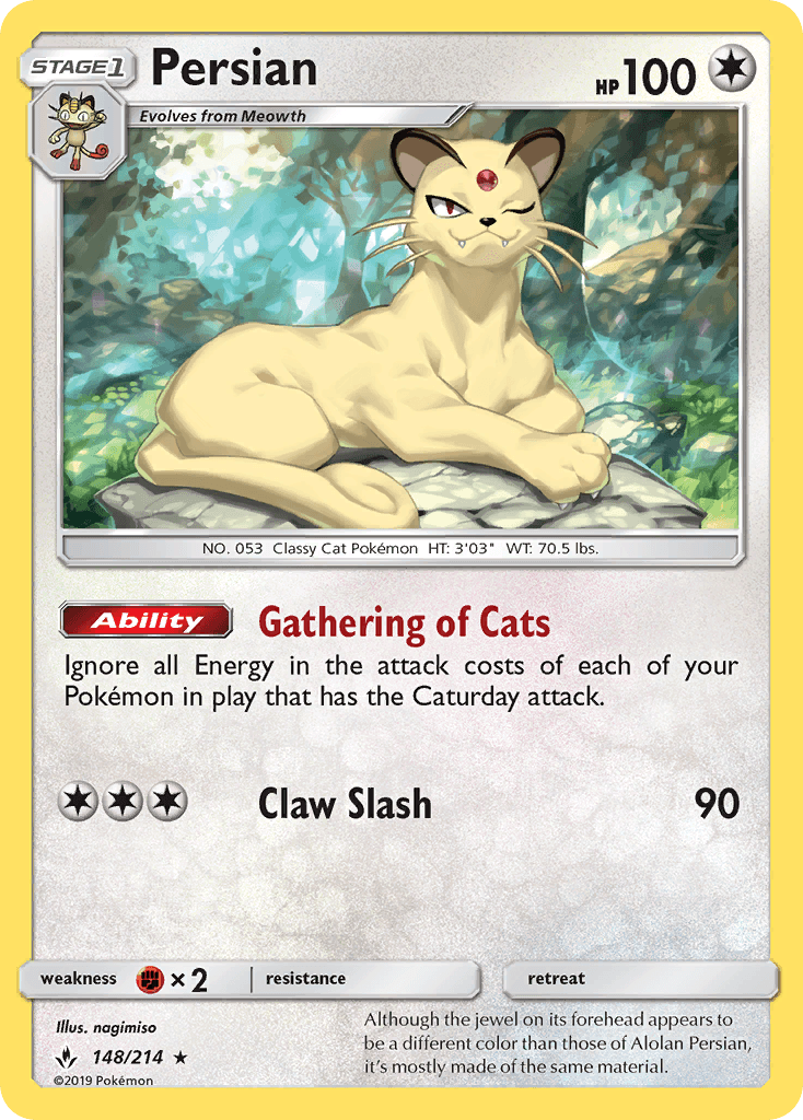 Persian Unbroken Bonds card