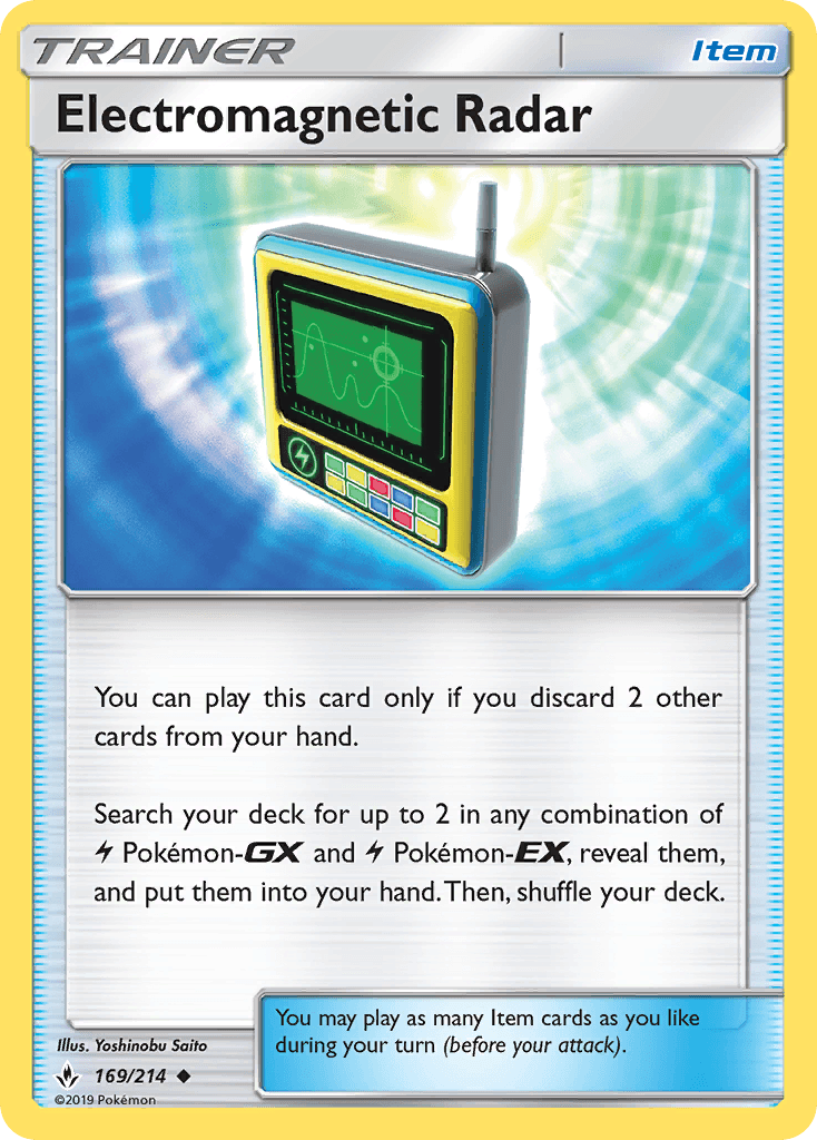 Electromagnetic Radar Unbroken Bonds card