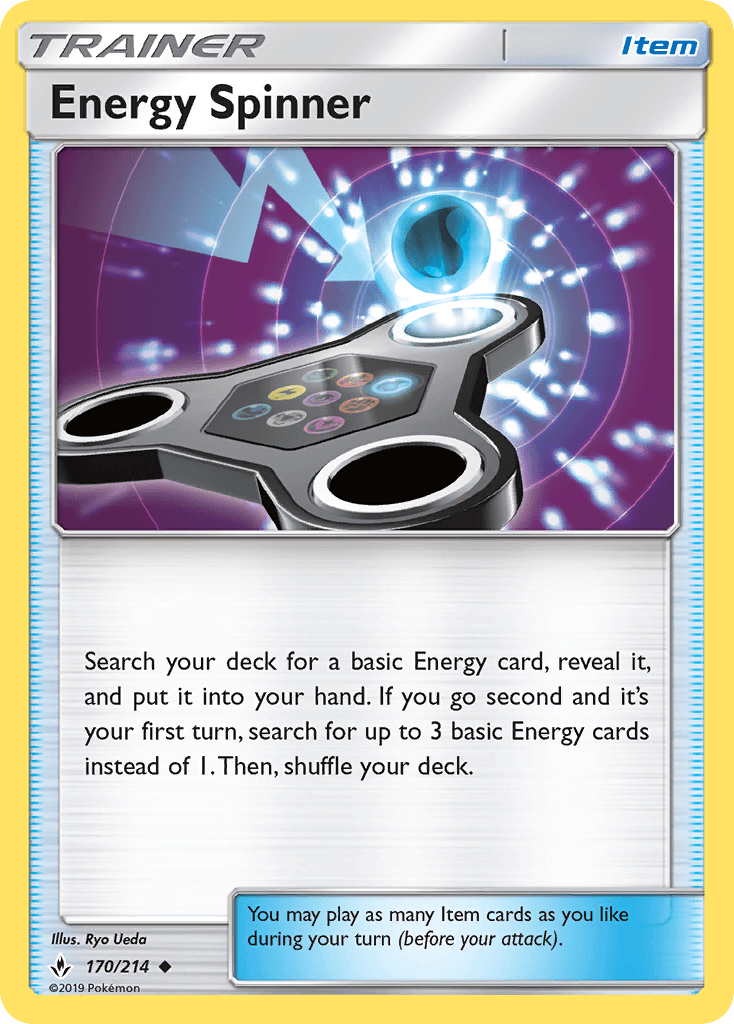Energy Spinner Unbroken Bonds card