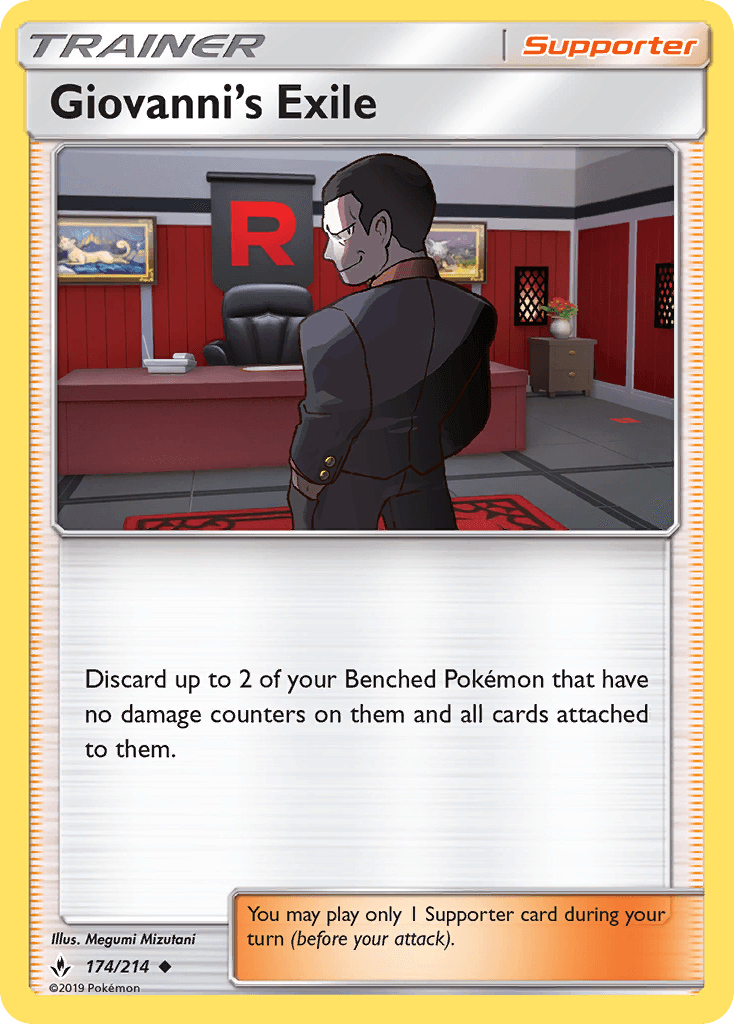 Giovanni's Exile Unbroken Bonds card