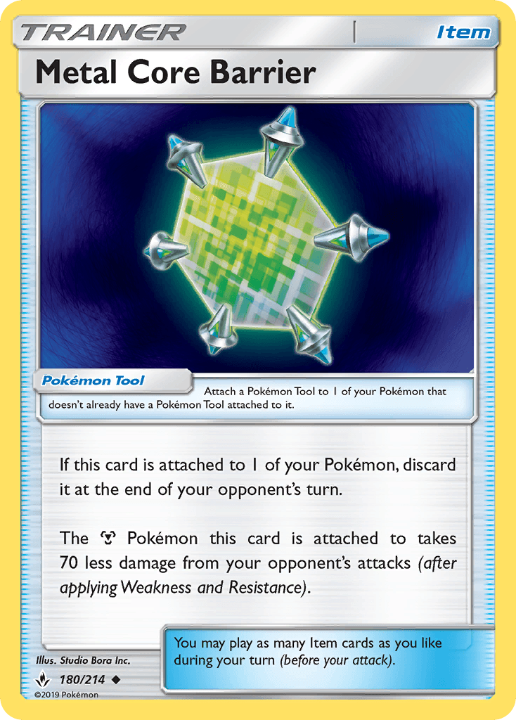 Metal Core Barrier Unbroken Bonds card