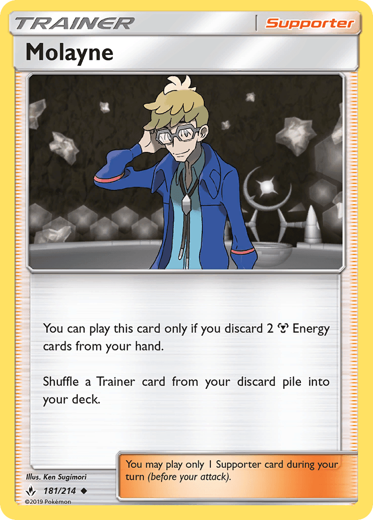Molayne Unbroken Bonds card