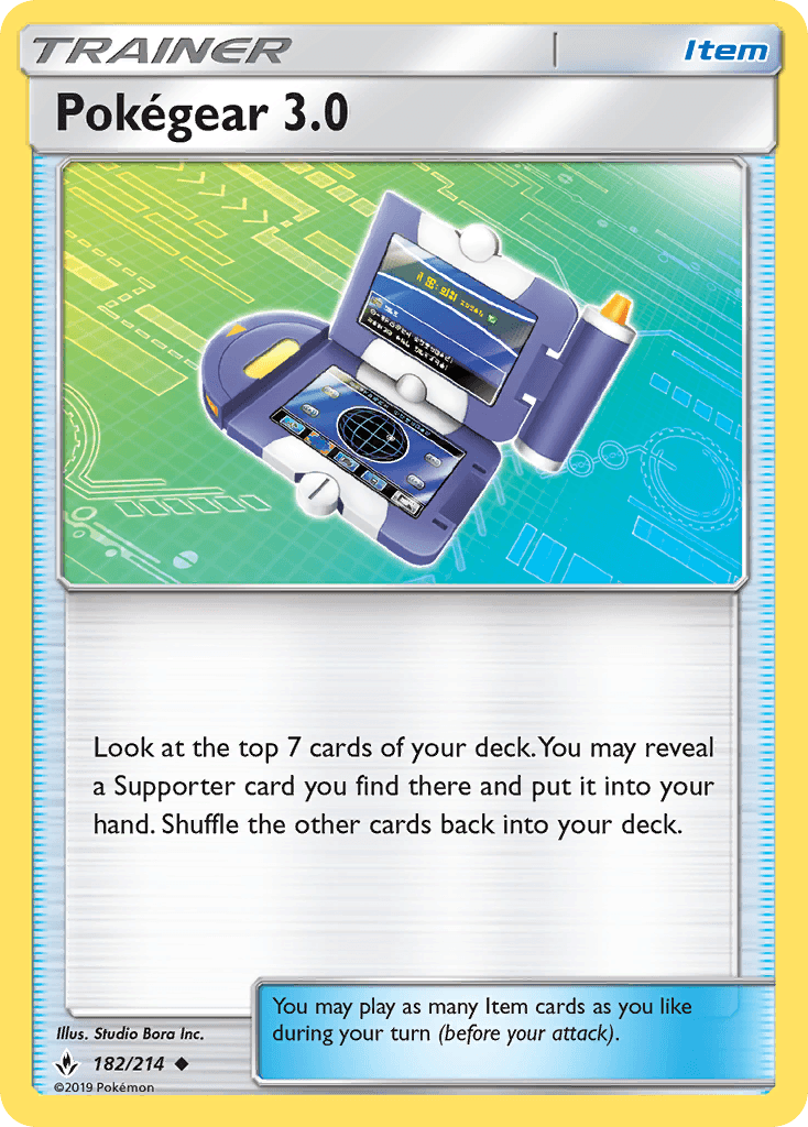 Pokégear 3.0 Unbroken Bonds card