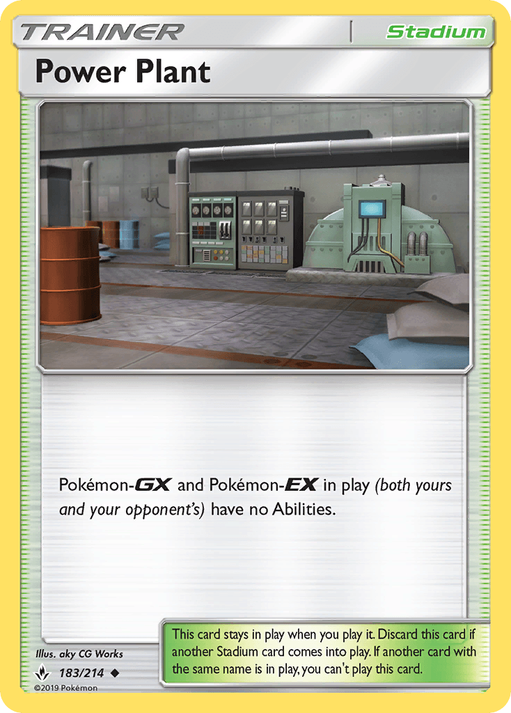 Power Plant Unbroken Bonds card
