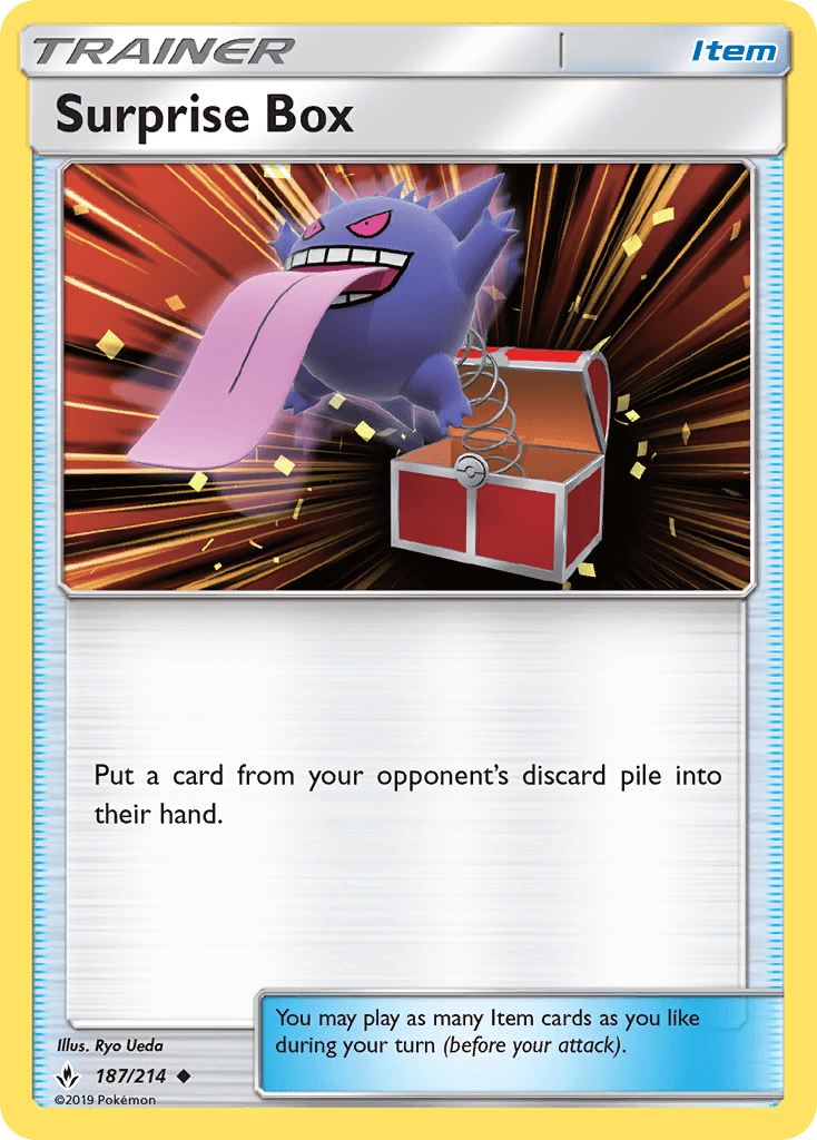Surprise Box Unbroken Bonds card