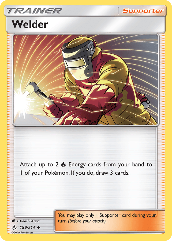 Welder Unbroken Bonds card