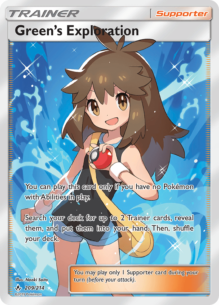 Green's Exploration Unbroken Bonds card