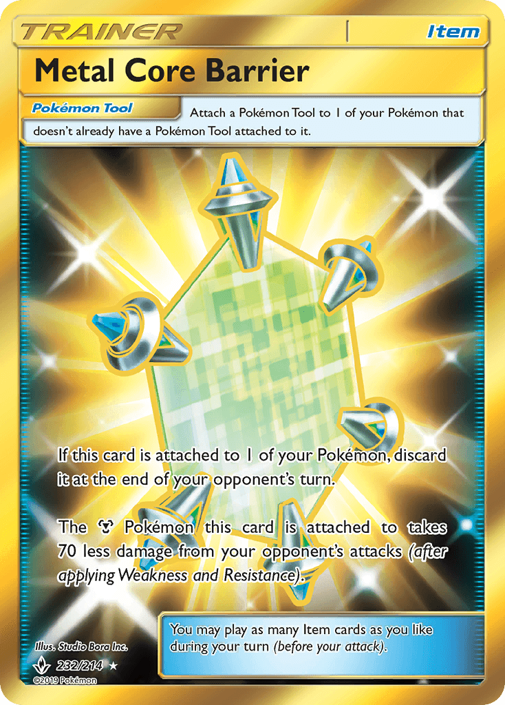 Metal Core Barrier Unbroken Bonds card