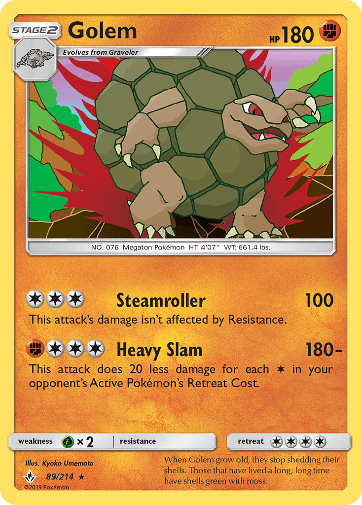 Golem Unbroken Bonds card
