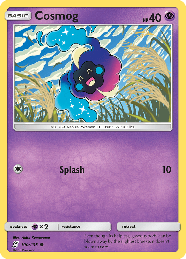 Cosmog Unified Minds card