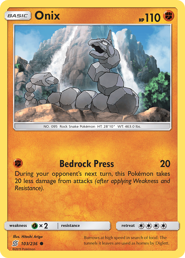 Onix 寶可夢 card