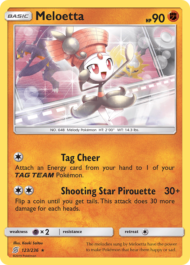 Meloetta 寶可夢 card