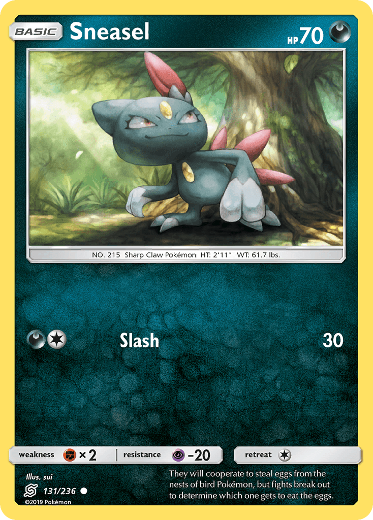 Sneasel 寶可夢 card