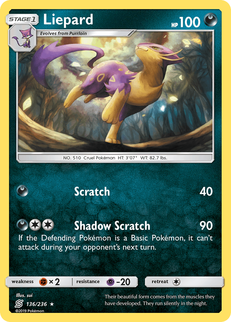 Liepard 宝可梦 card